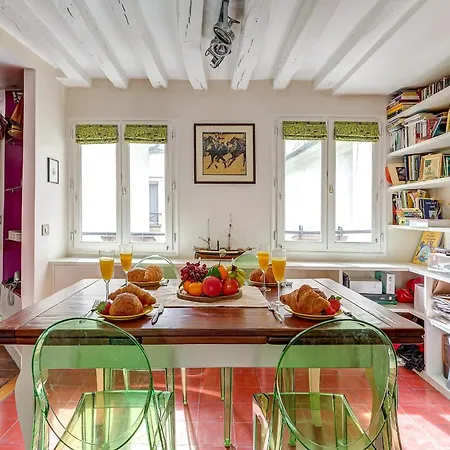 Pompidou & Louvre - 1br - Cityapartmentstay Lägenhet