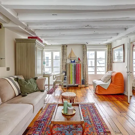 Apartment Pompidou & Louvre - 1br - Cityapartmentstay