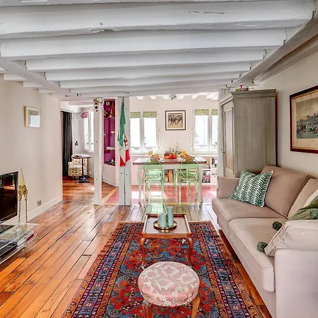 Pompidou & Louvre - 1br - Cityapartmentstay *